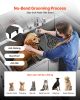 61 Inch Dog Grooming Bath Tub Stainless Steel w Ramp Water Filter Left