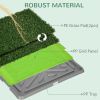 Artificial Grass Pee Pad for Dogs Potty Training, 26" x 16", 2 Packs, Green