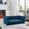 Elegant Rectangle Pet Bed for Medium and Large Dogs, Durable Elevated Dog Sofa Bed, Comfortable Dog Couch, Modern and Stylish Dog Sofa for Large Dogs