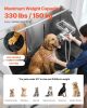 50 Inch Electric Dog Grooming Bath Tub Stainless Steel w Water Filter