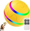 Rolling Ball for Dogs; Pet Dog Mental Stimulation Toys | Made of Natural Rubber; Active Rolling Ball for Dog Puppies Happy; Intelligent Dogs